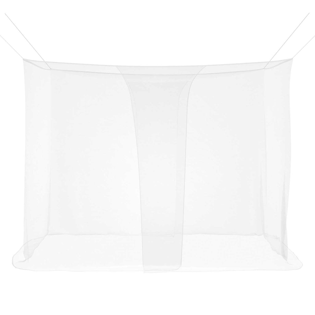 Moskito-Netz für Bett 156 Maschen 3 pcs Weiß Polyester