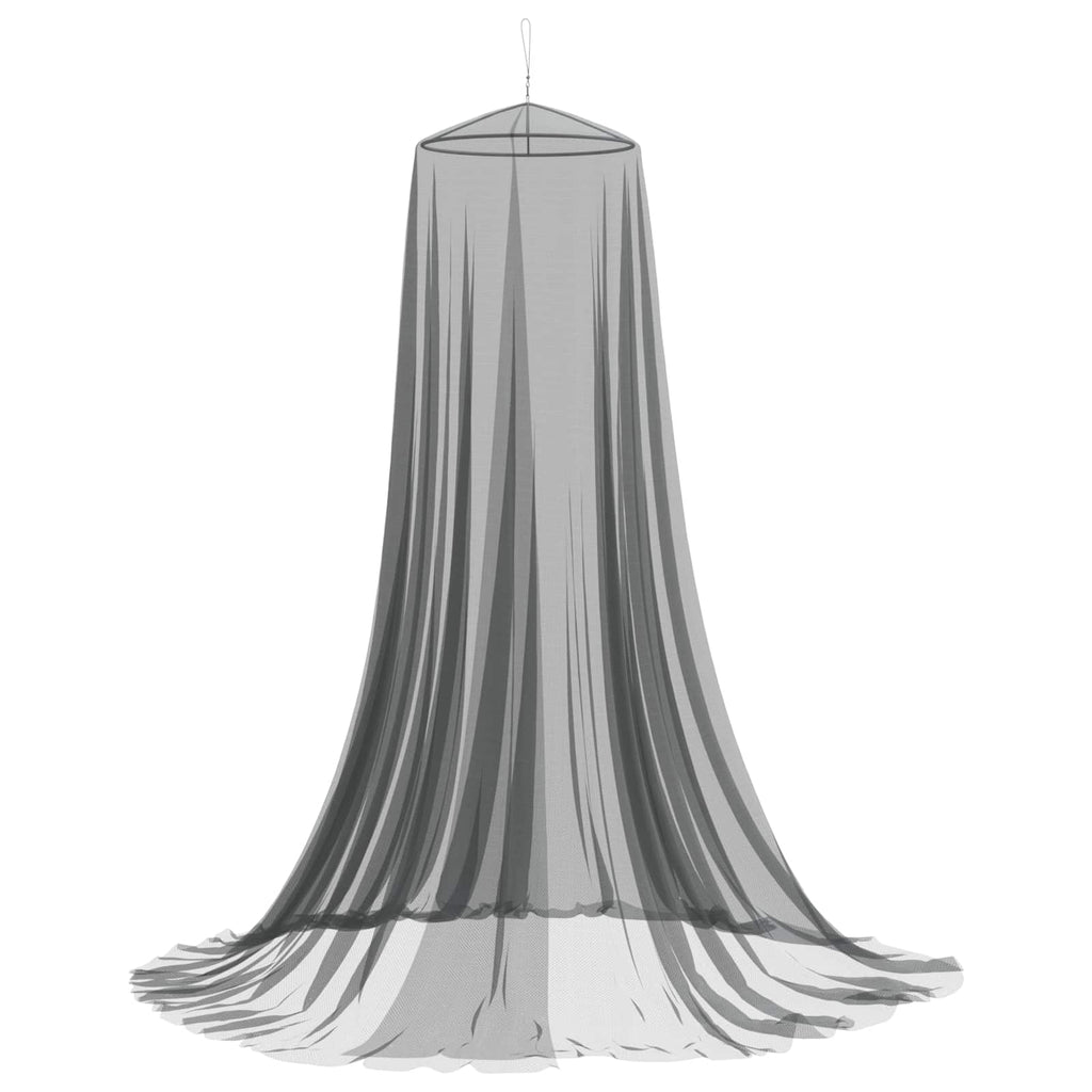 Moskito-Netz für das Bett 3 pcs 156 Mesh Schwarz ⌀56 x 220 cm