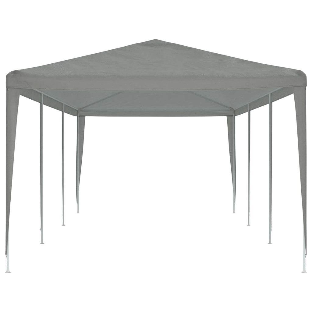 Partyzelt Hellgrau 900 x 300 x 255 cm PE und Stahl