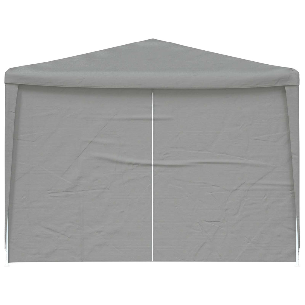 Party-Zelt 900 x 300 x 255 cm Hellgrau PE und Stahl