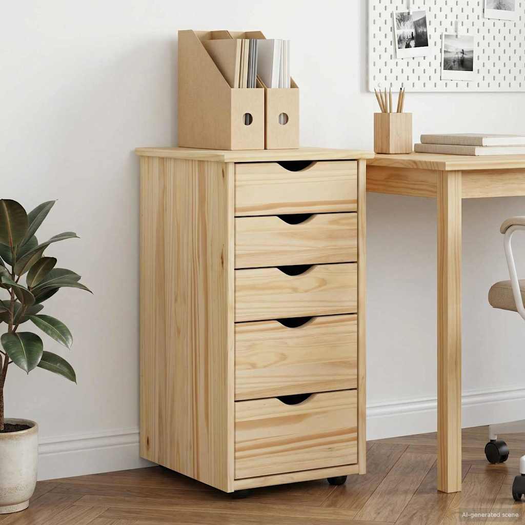 Schrank Braun 34 x 39 x 61,5 cm Massivholz Kiefer