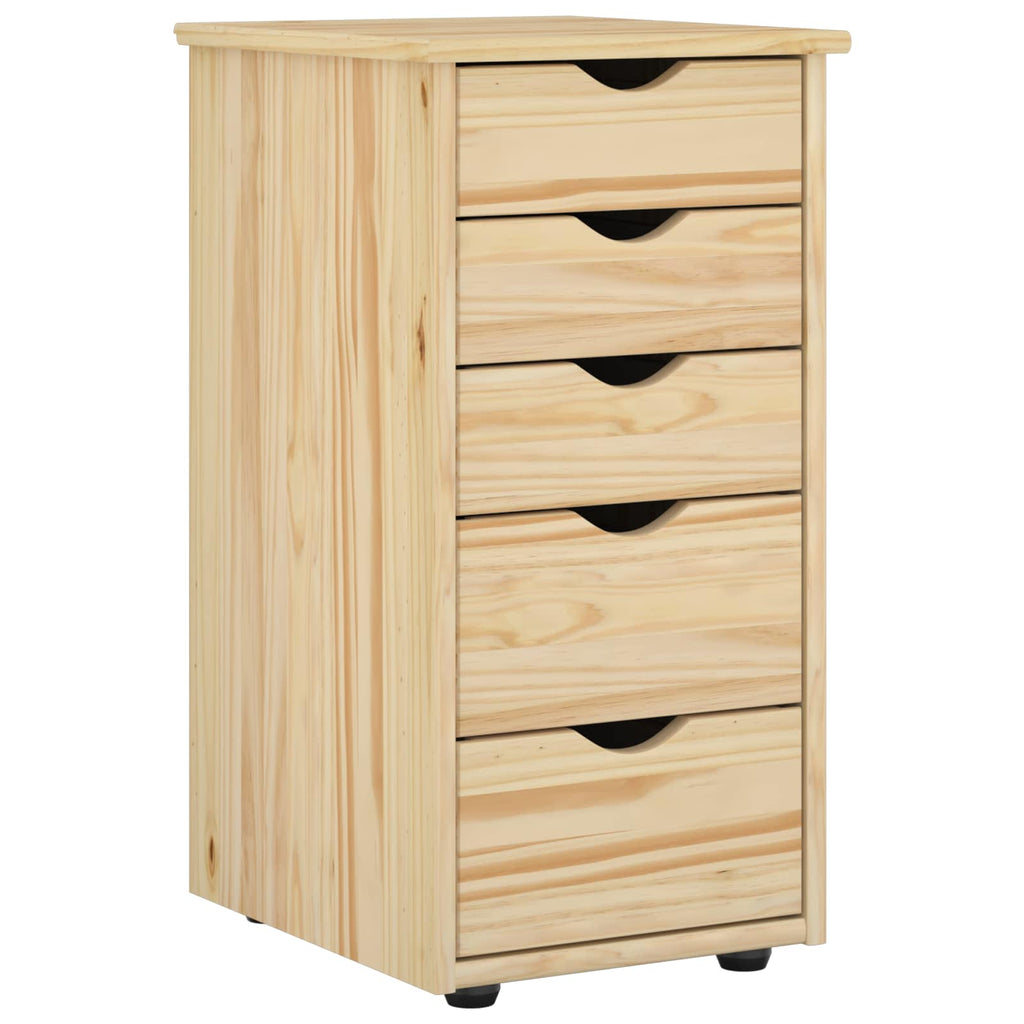 Schrank Braun 34 x 39 x 61,5 cm Massivholz Kiefer
