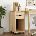 Rollschrank Braun 34 x 39 x 65,5 cm Massives Kiefernholz