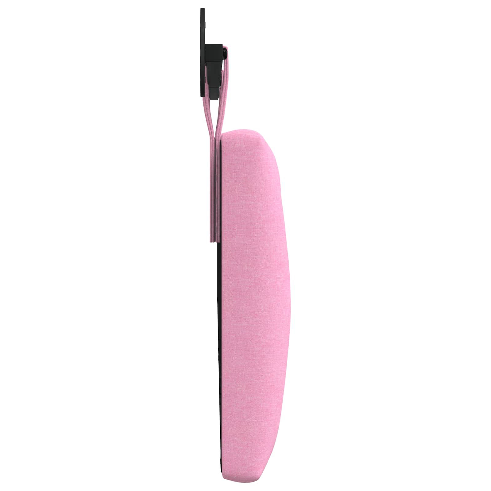 Hängendes Kopfteil Rosa Stoff