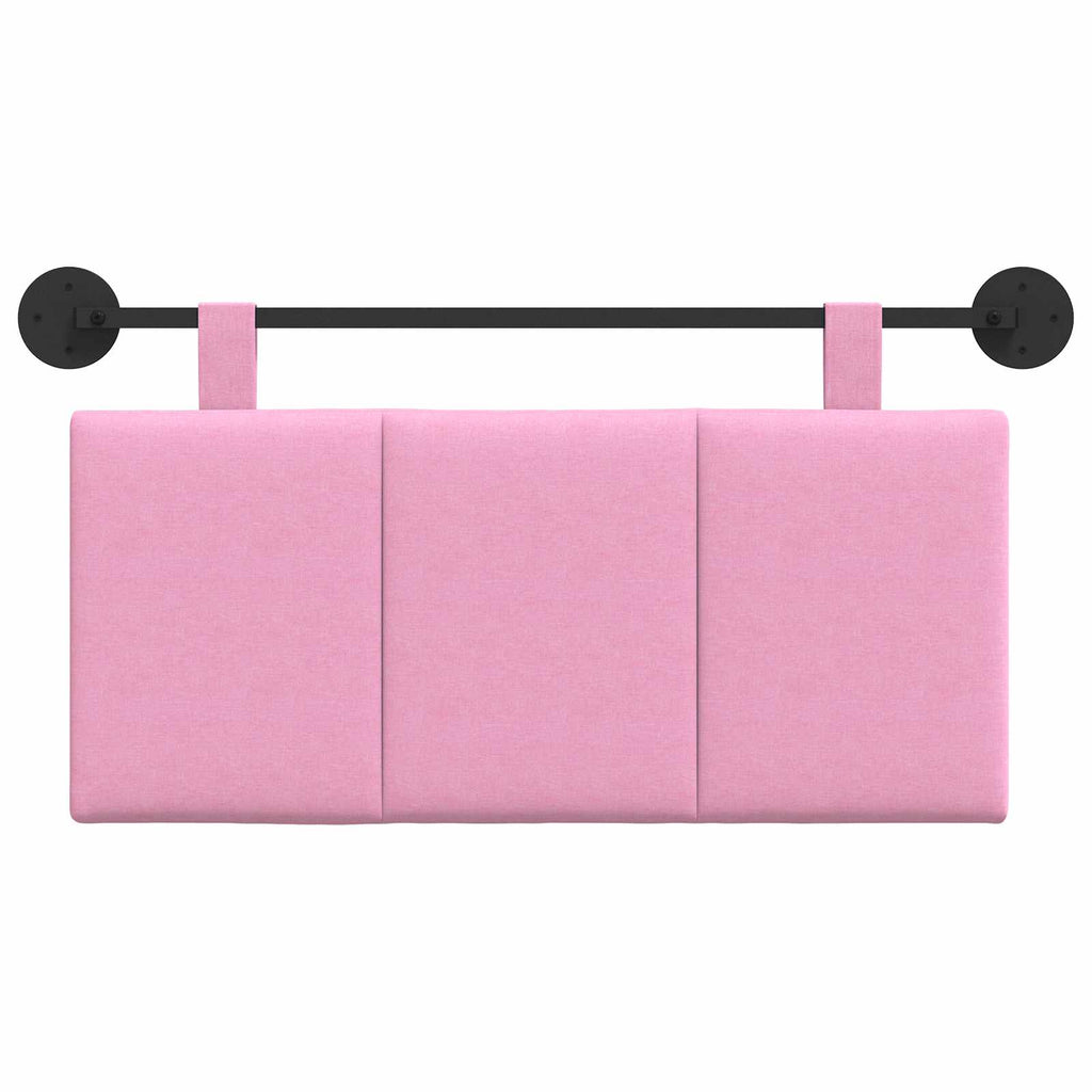 Hängendes Kopfteil Rosa Stoff