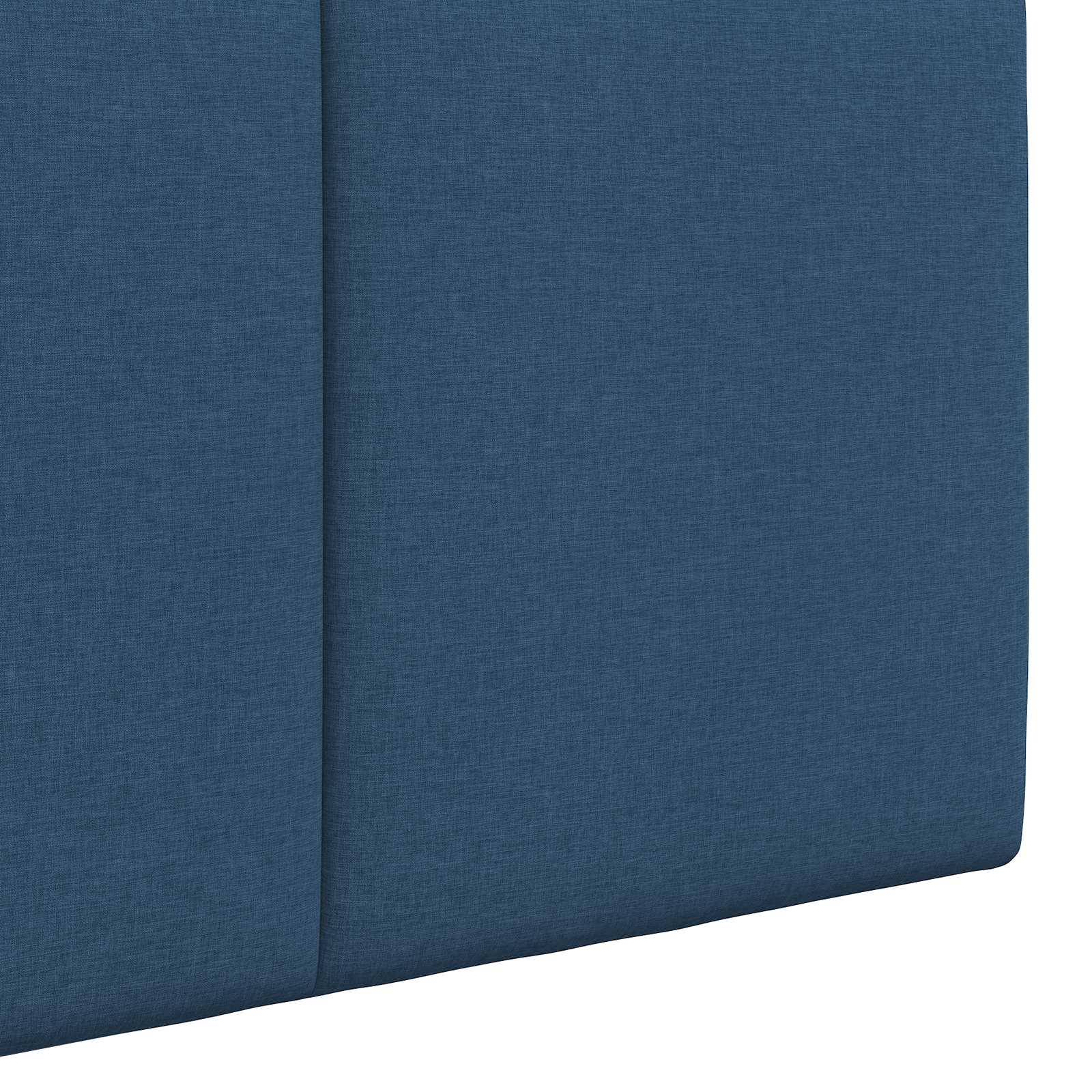 Hängendes Kopfteil Blau Stoff