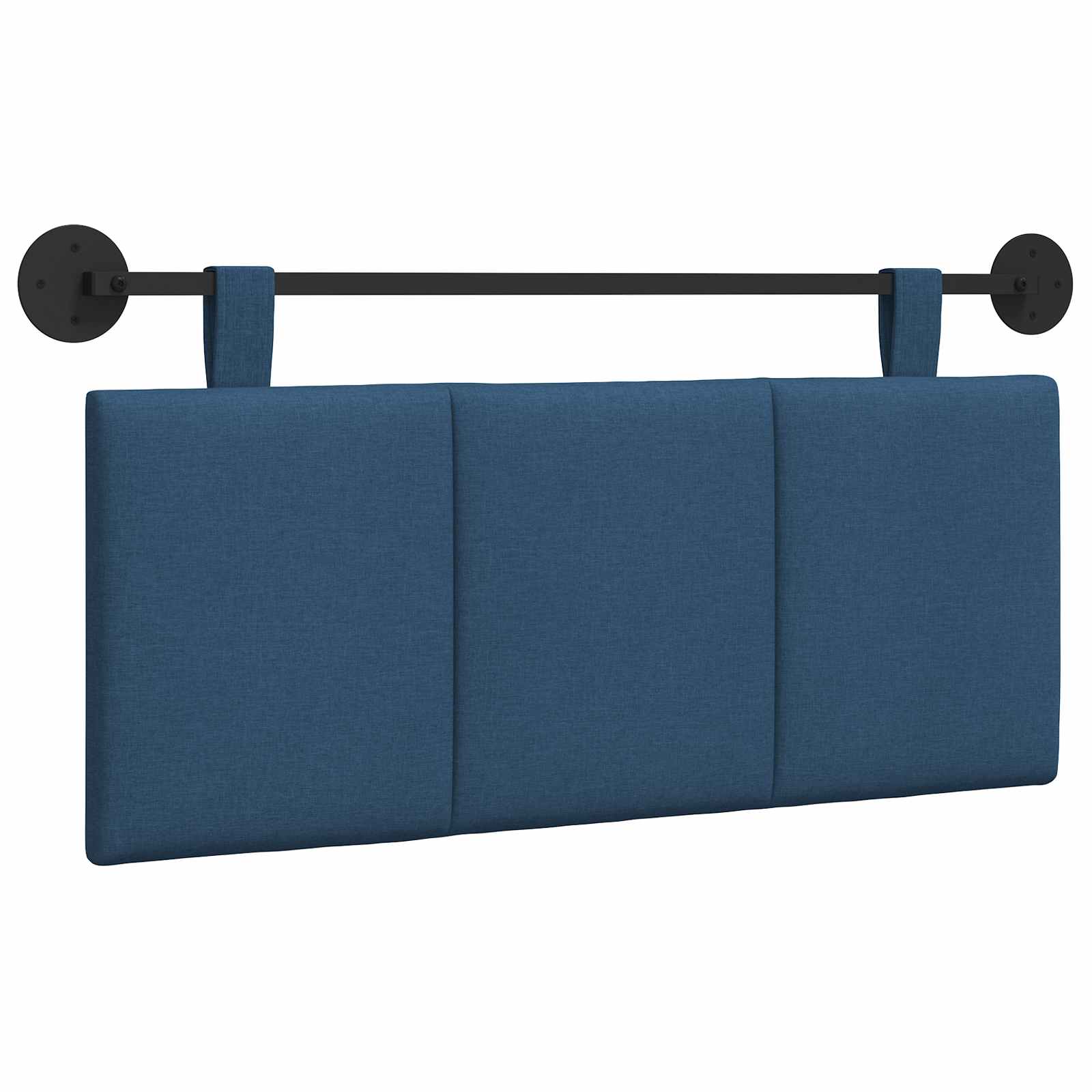 Hängendes Kopfteil Blau Stoff