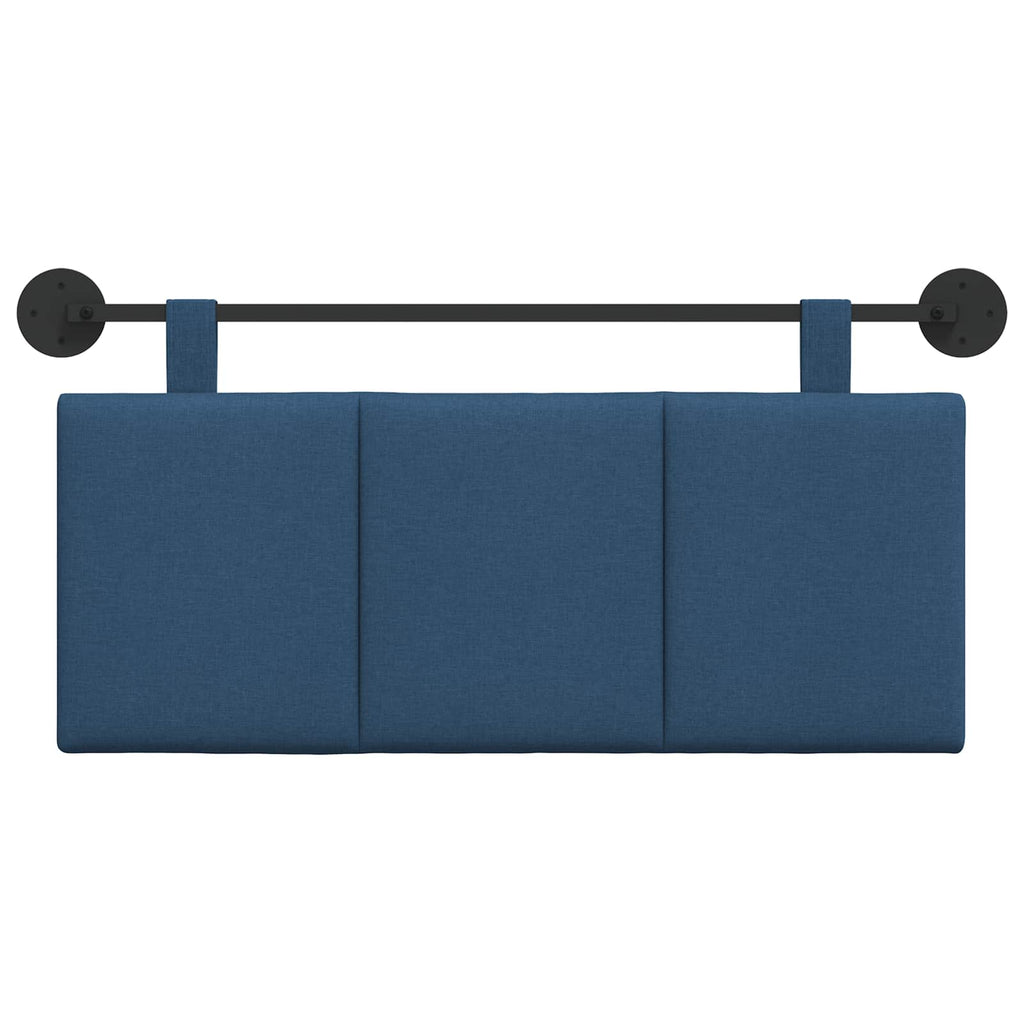 Hängendes Kopfteil Blau Stoff