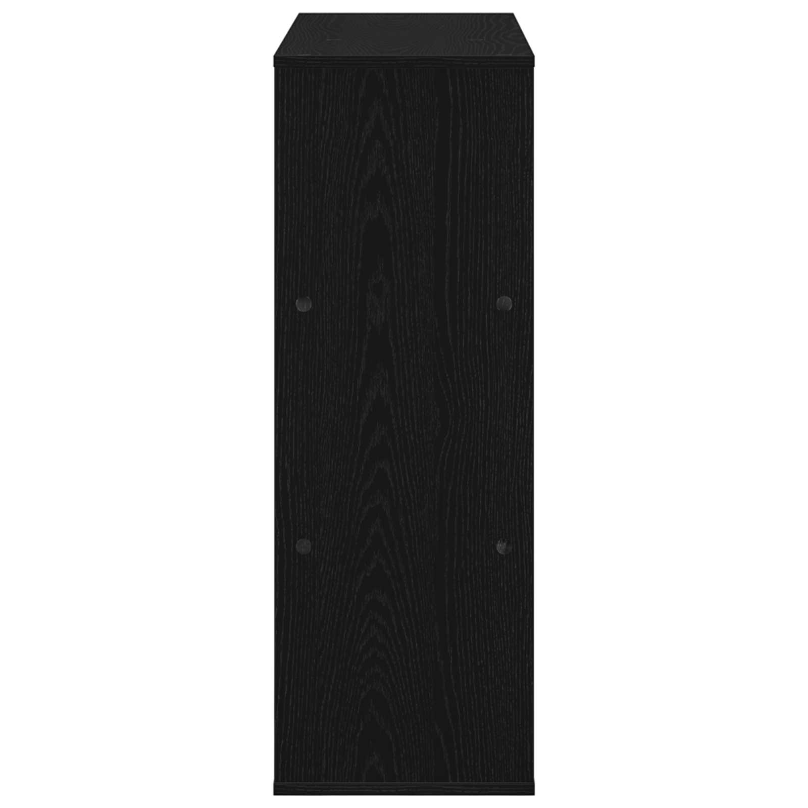 Bücherregal Schwarz Eichen-Optik 100 x 33 x 94,5 cm