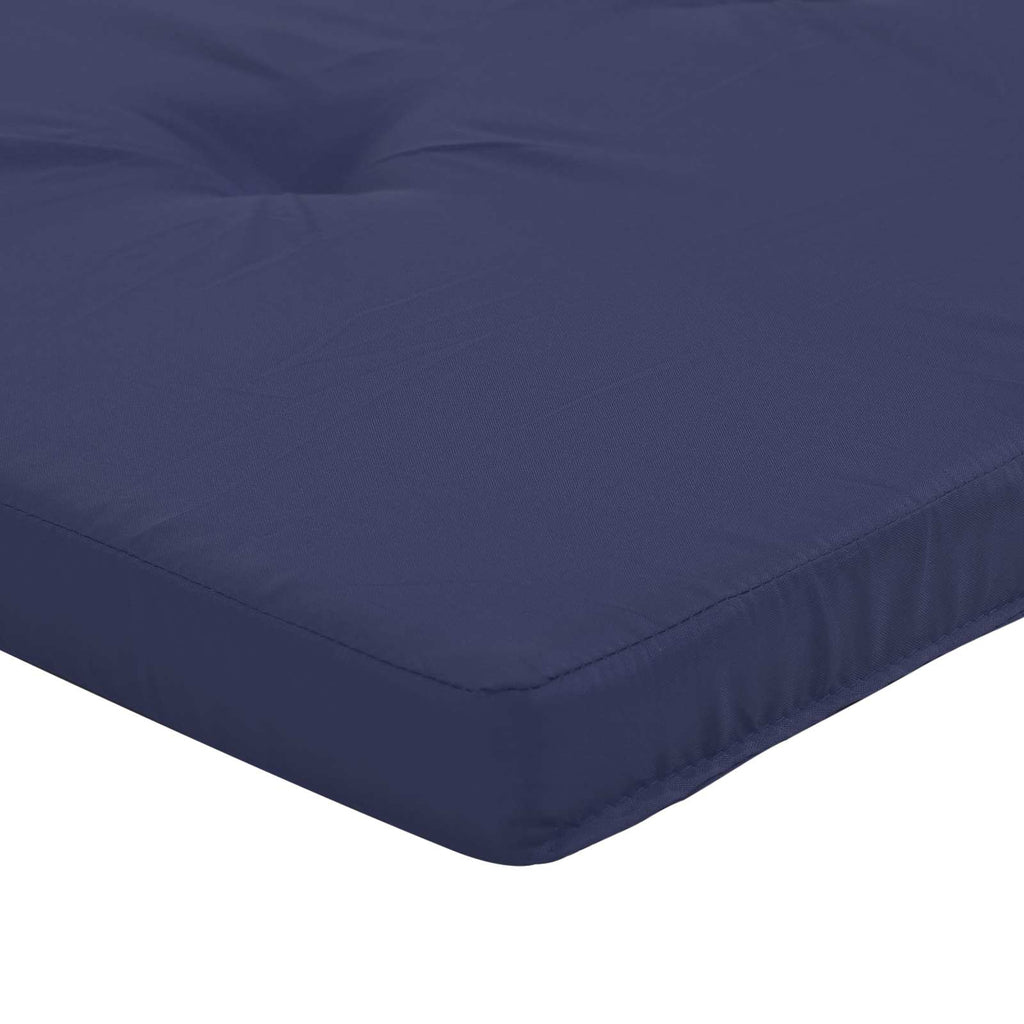 Kissen für draußen 2 pcs Marineblau 180 x 55 x 7 cm Stoff