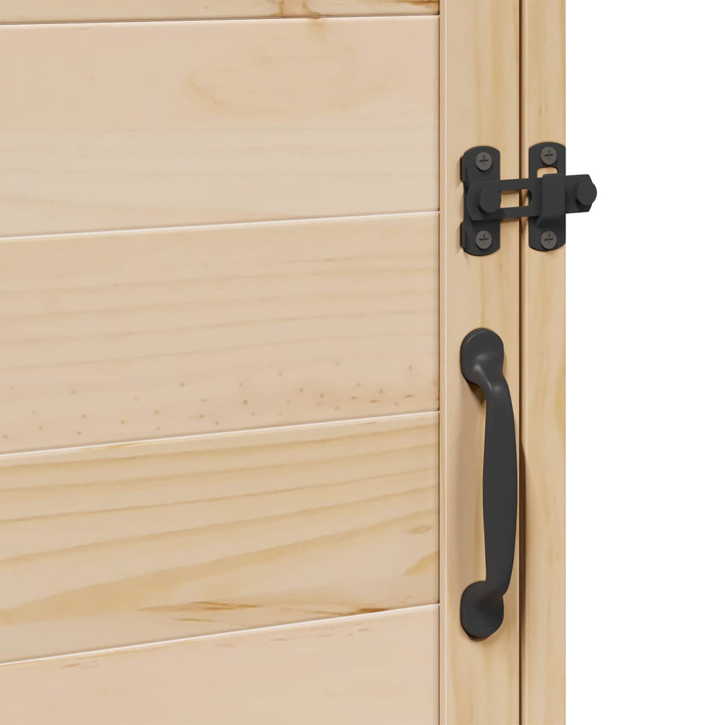 Gartenschuppen Natur 59 x 56 x 113,5 cm Massivholz aus Fichte