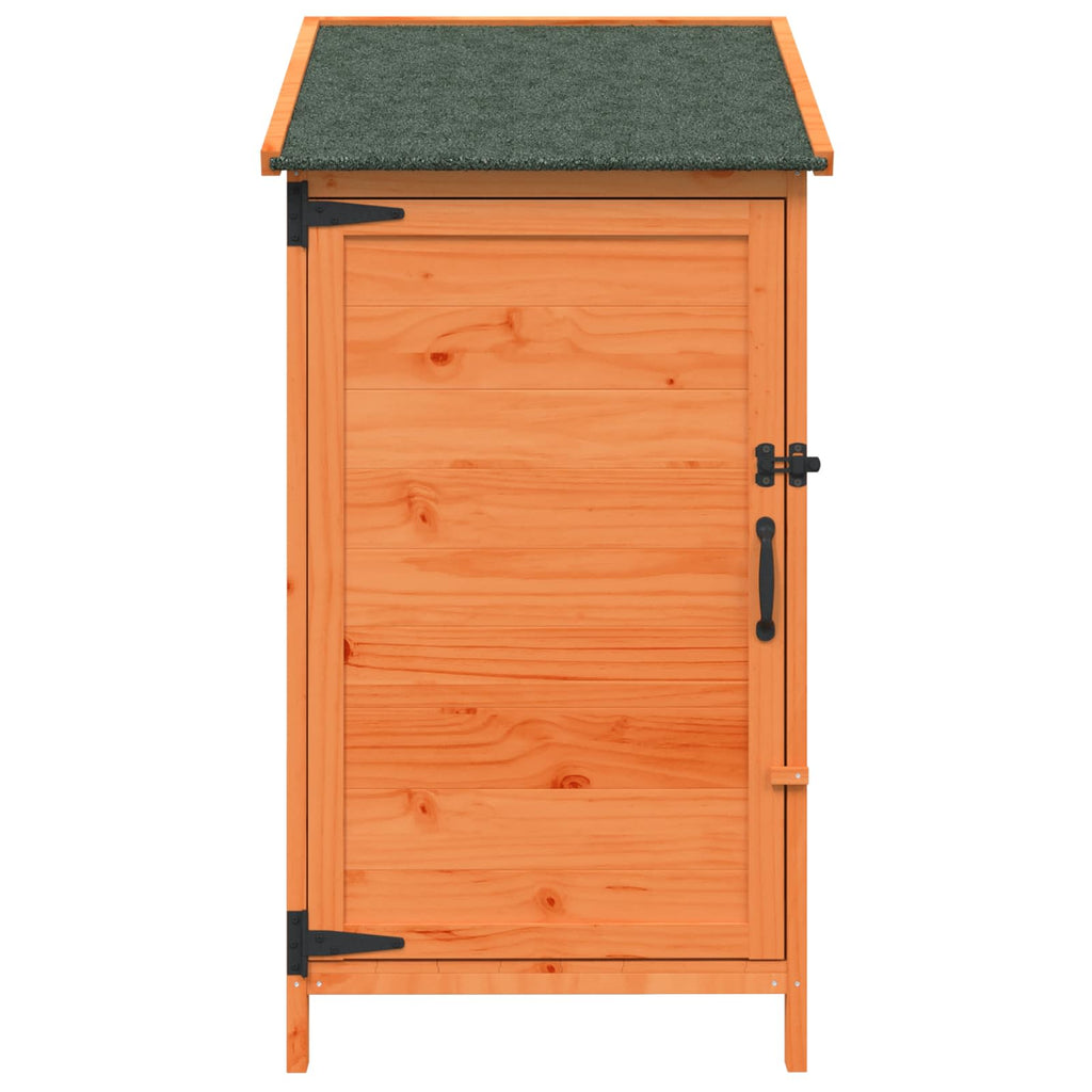 Gartenschuppen Braun 59 x 56 x 113,5 cm Massivholz aus Fichte