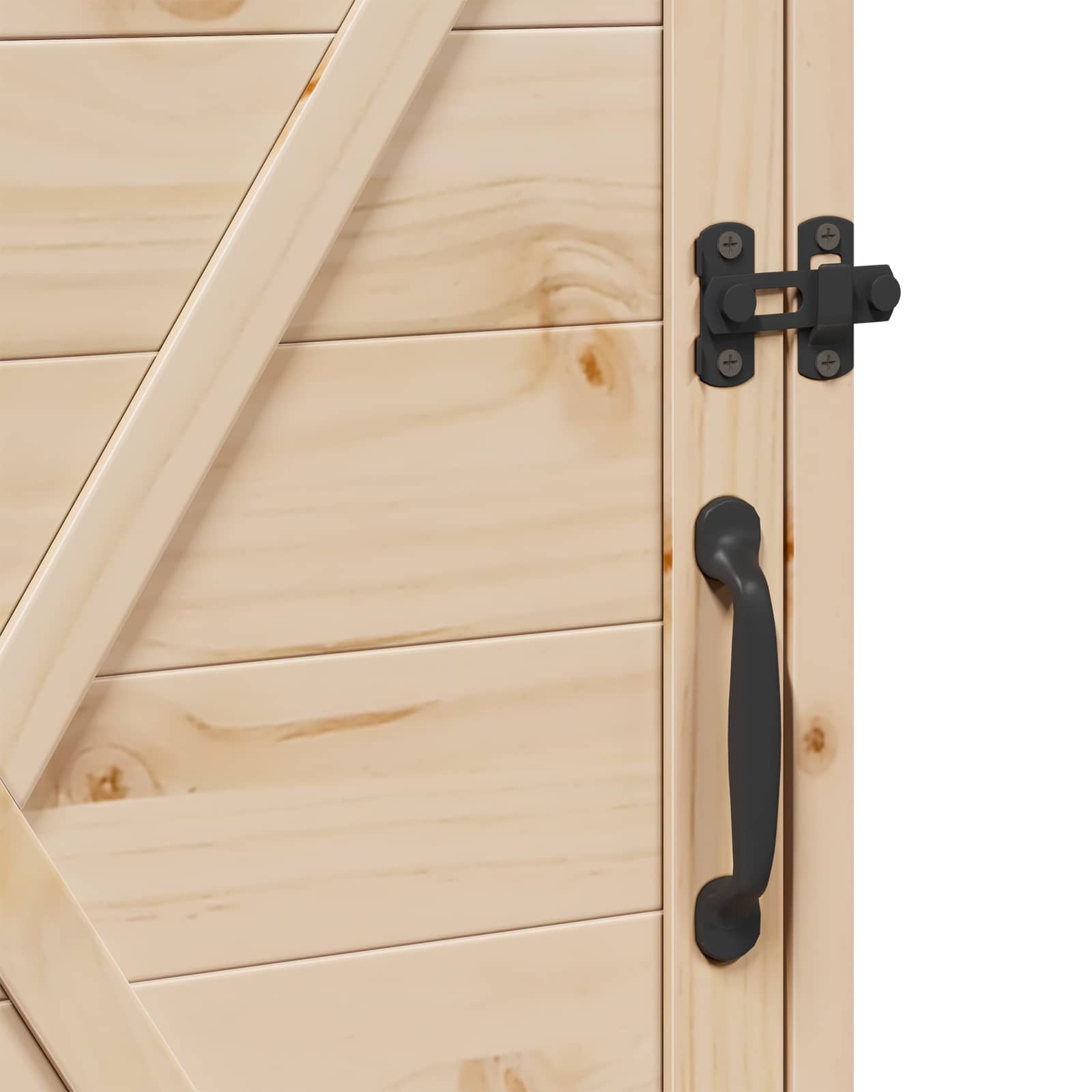 Gartenschuppen Natur 59,5 x 56 x 113,5 cm Massivholz aus Fichte