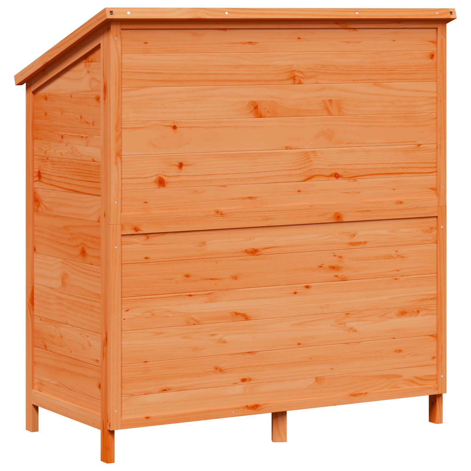 Gartenschuppen Braun 106 x 56 x 113,5 cm Massivholz aus Fichte