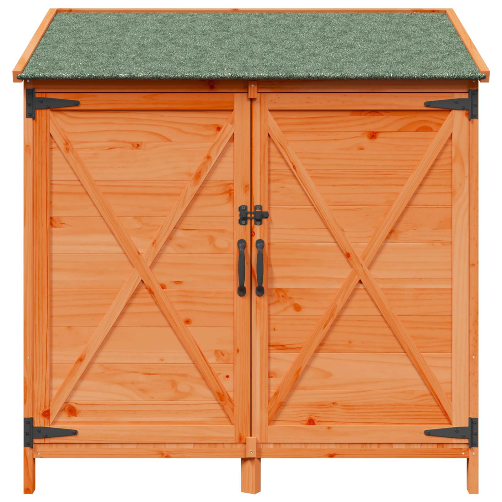 Gartenschuppen Braun 106 x 56 x 113,5 cm Massivholz aus Fichte