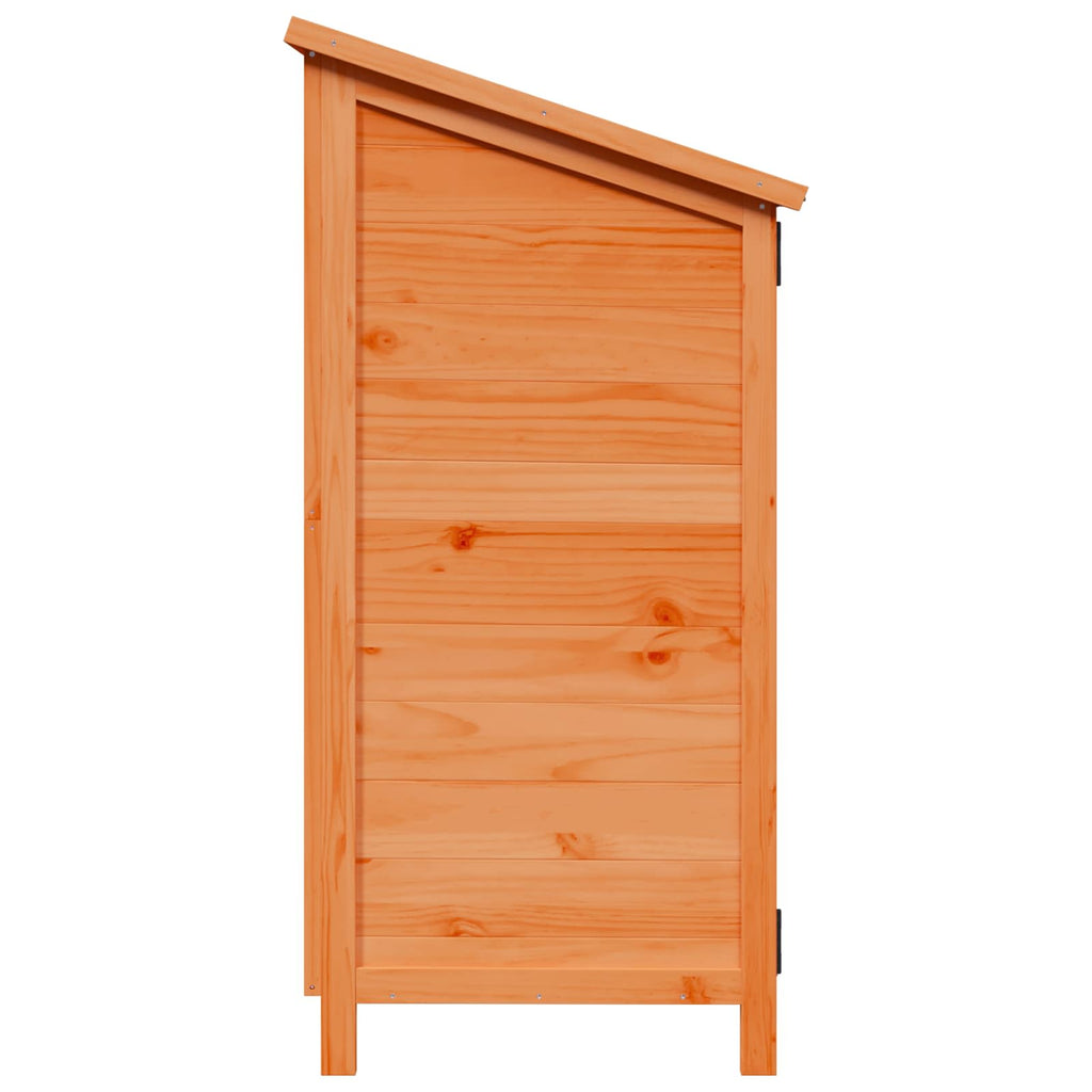 Gartenschuppen Braun 106 x 56 x 113,5 cm Massivholz aus Fichte