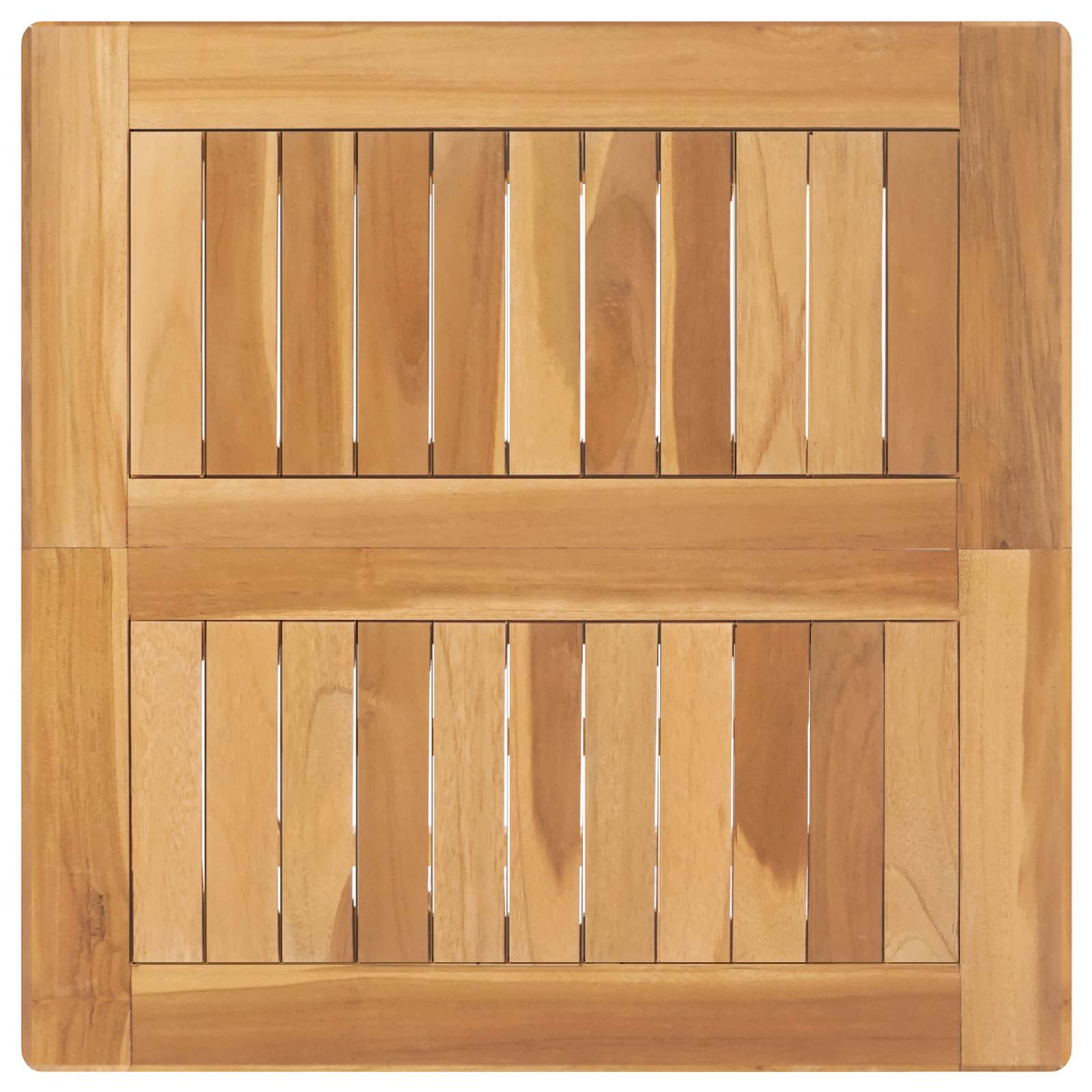 Outdoor Bar Set 3 pcs Unbehandelt Massivholz Teak