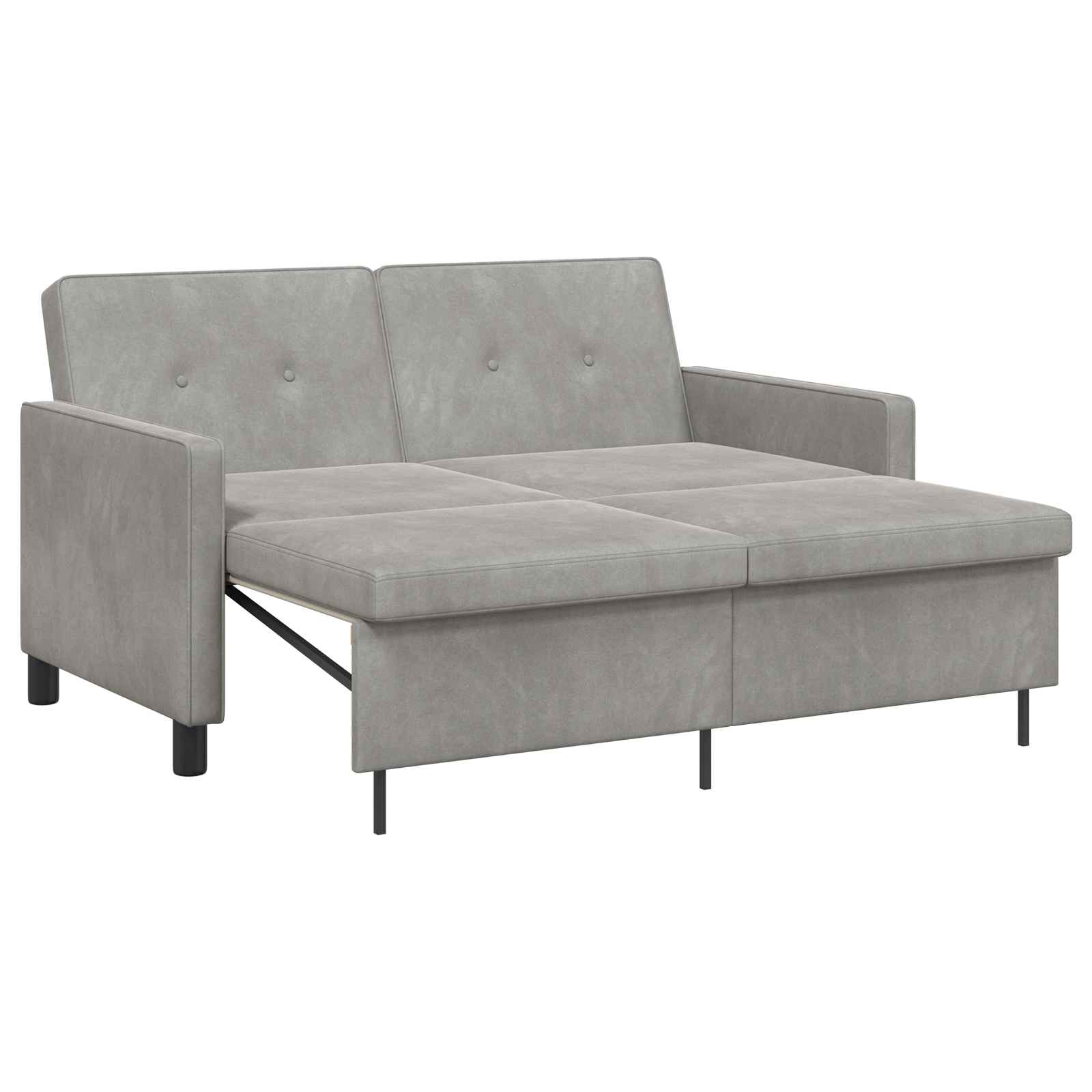 Schlafsofa Hellgrün Stoff