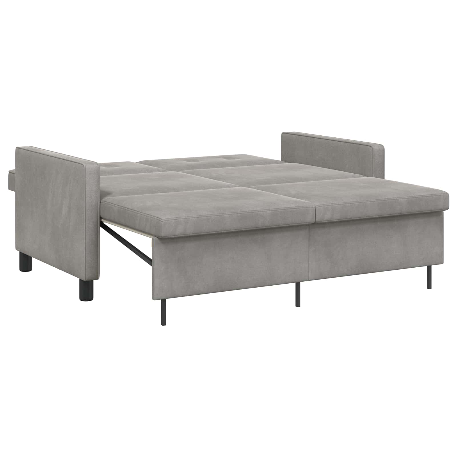 Schlafsofa Hellgrün Stoff