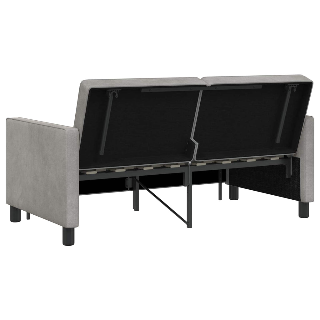 Schlafsofa Hellgrün Stoff