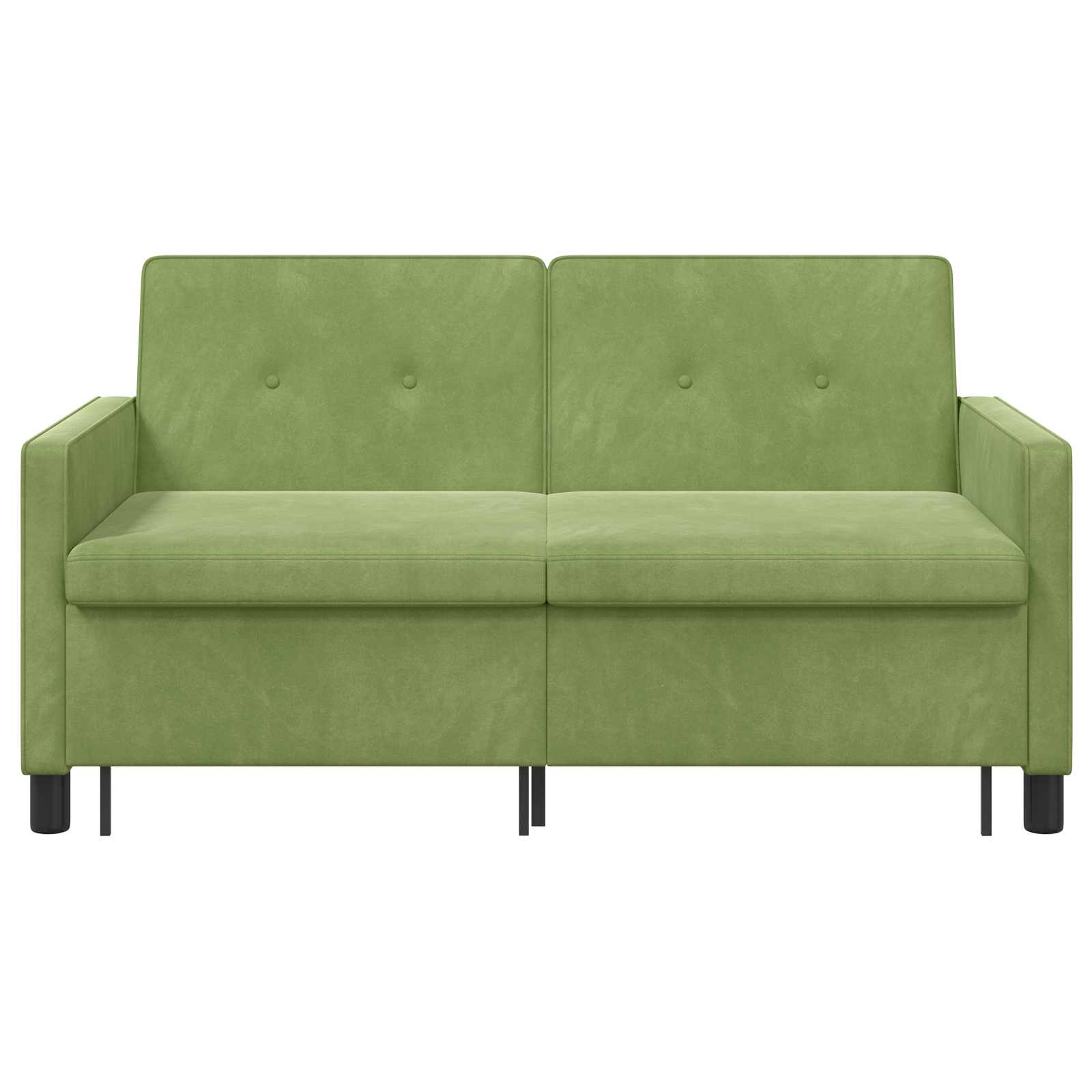 Schlafsofa Hellgrün Stoff