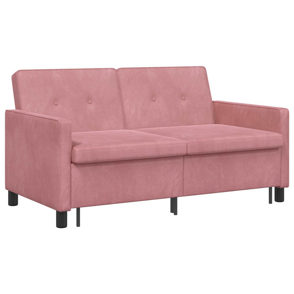 Schlafsofa Rosa Stoff