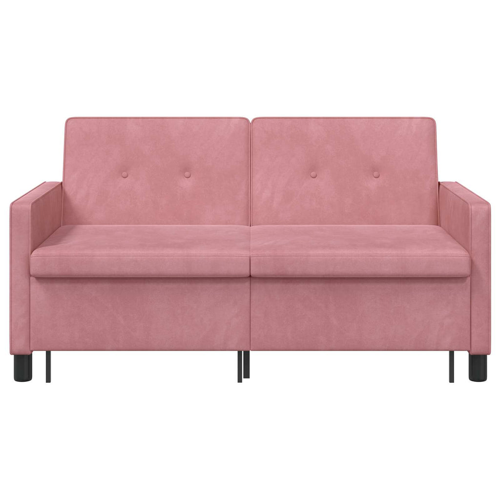 Schlafsofa Rosa Stoff