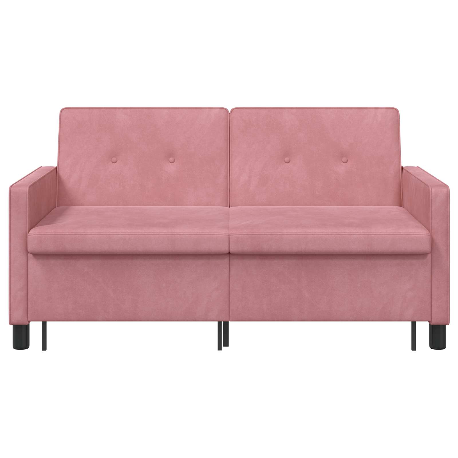Schlafsofa Rosa Stoff