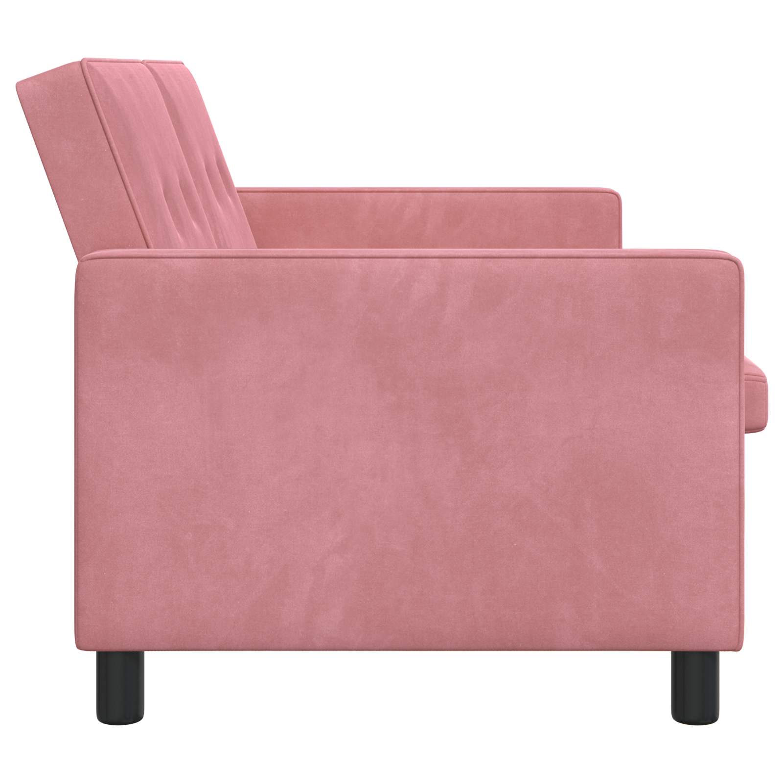 Schlafsofa Rosa Stoff