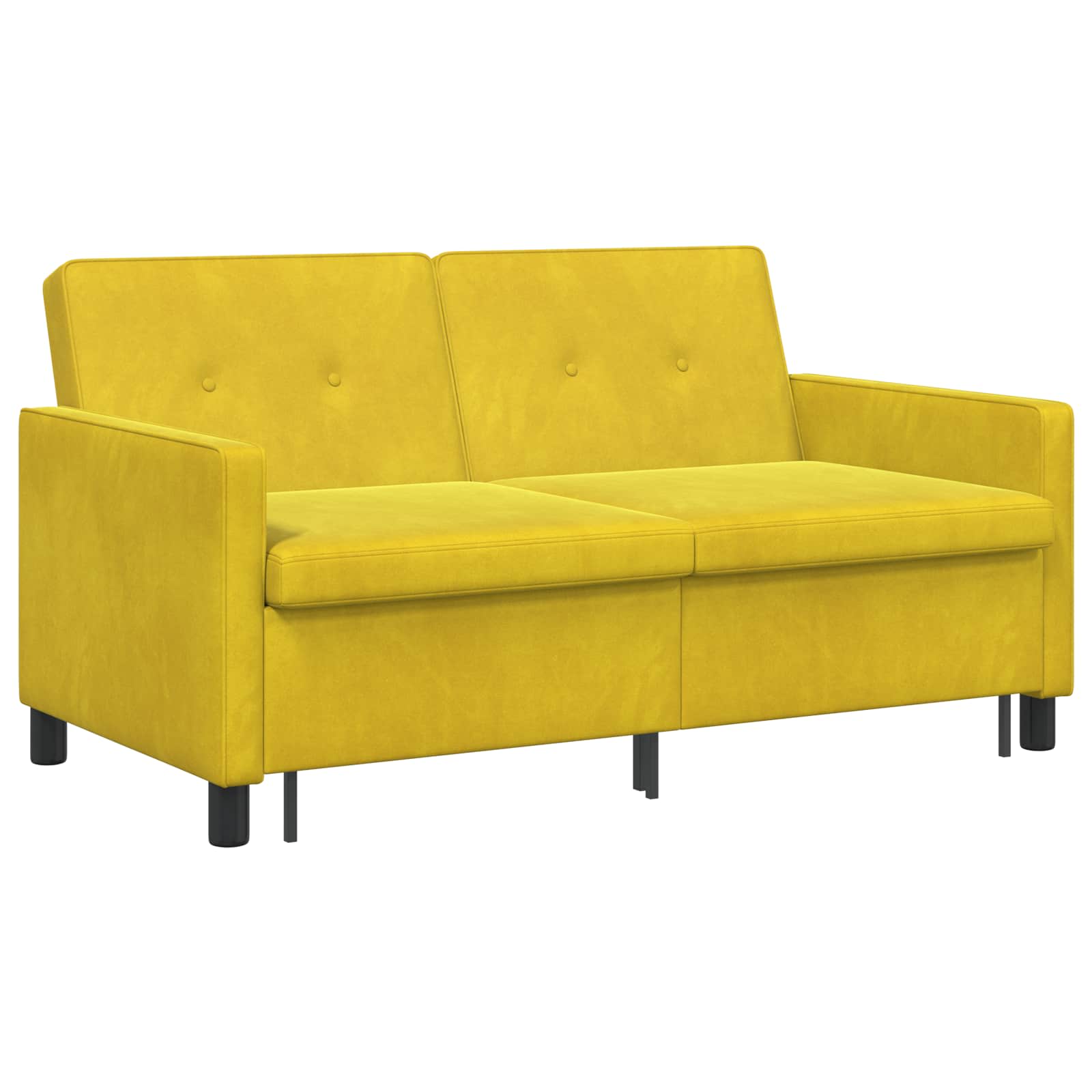 Schlafsofa Gelb Stoff