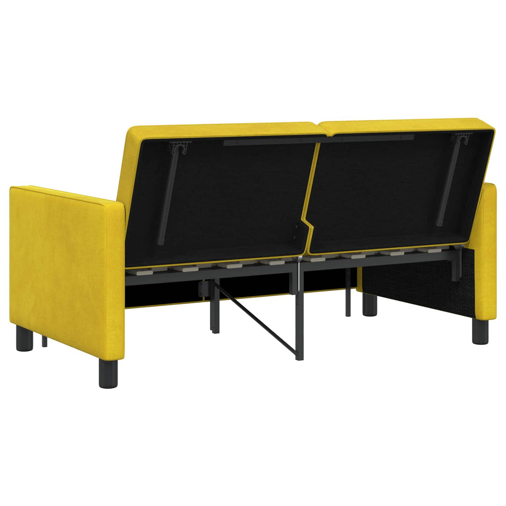 Schlafsofa Gelb Stoff