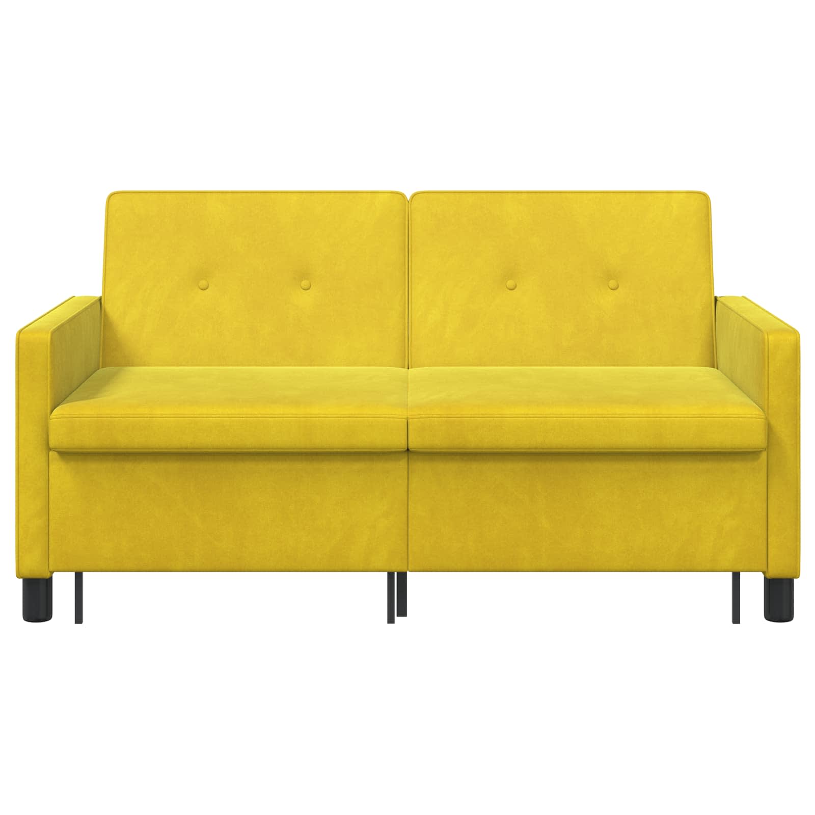 Schlafsofa Gelb Stoff