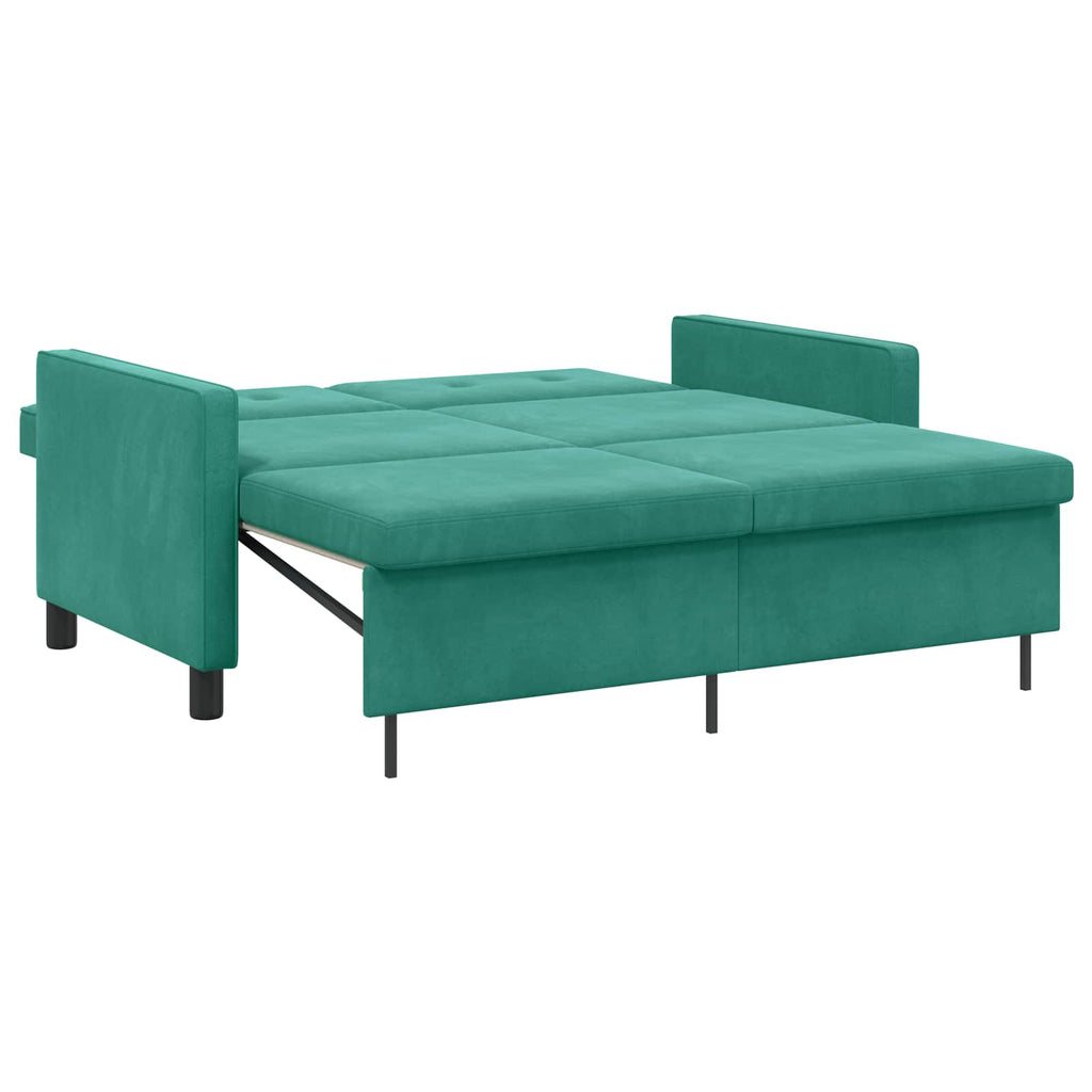 Schlafsofa Türkis Stoff