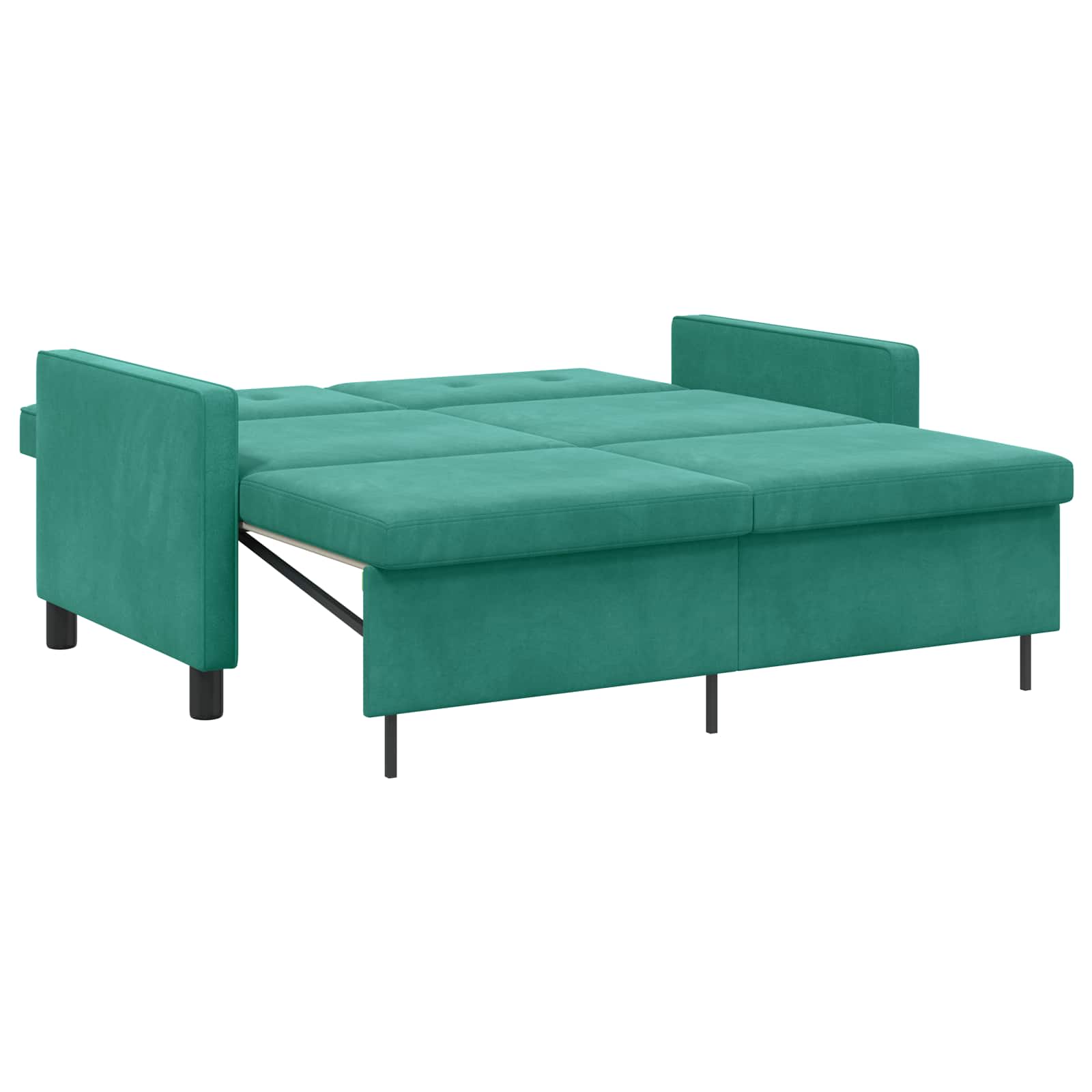 Schlafsofa Türkis Stoff
