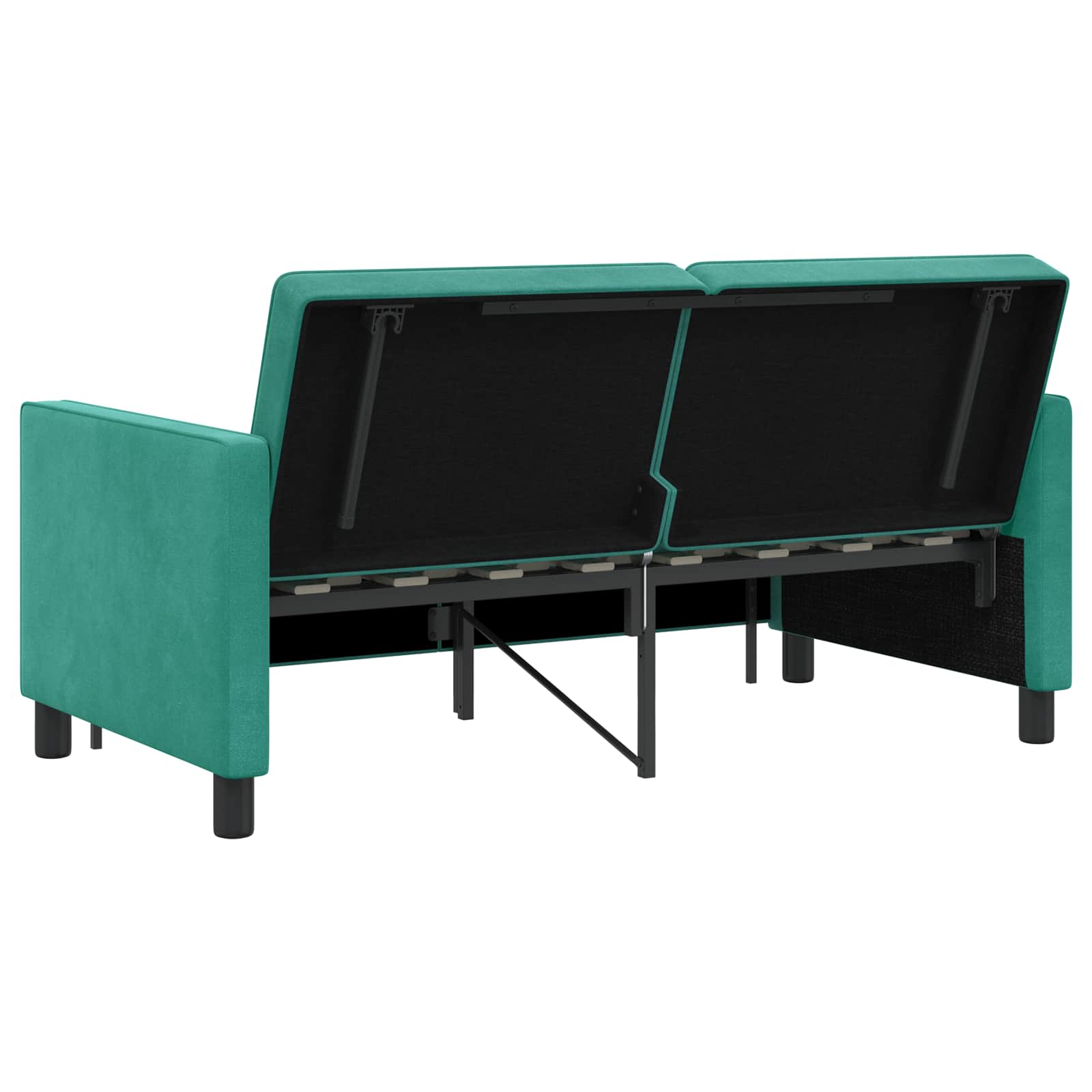 Schlafsofa Türkis Stoff