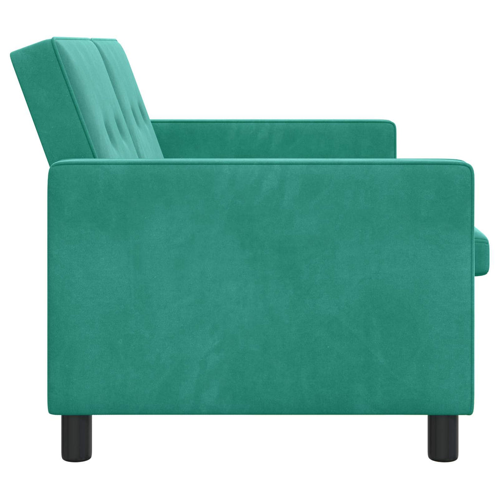 Schlafsofa Türkis Stoff
