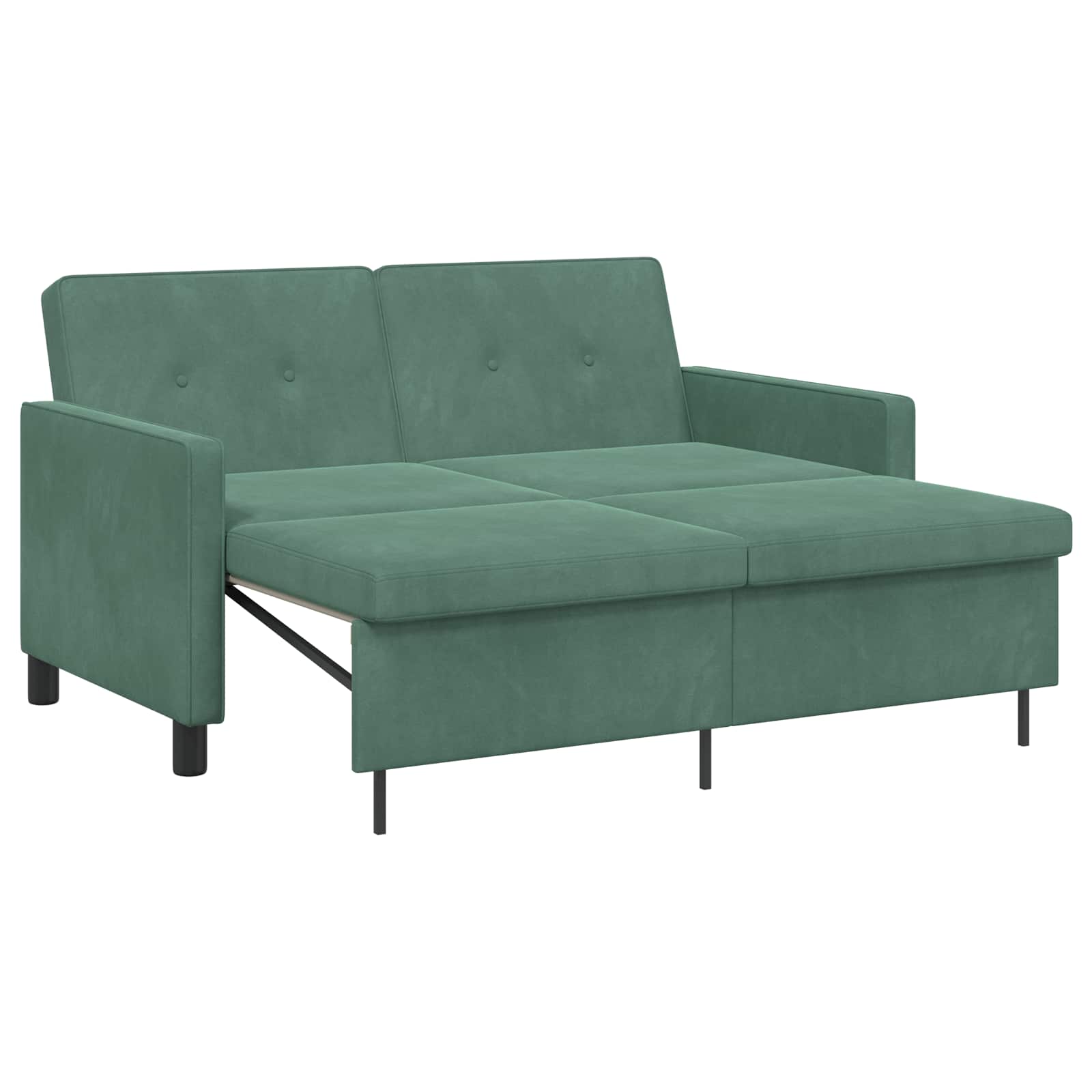 Schlafsofa Meergrün Stoff