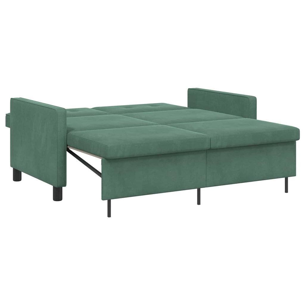 Schlafsofa Meergrün Stoff
