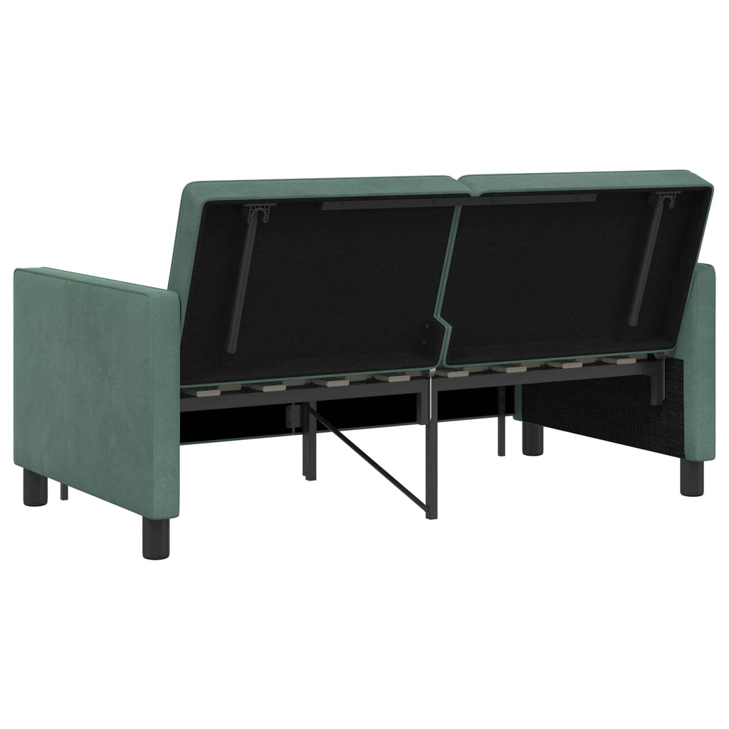 Schlafsofa Meergrün Stoff