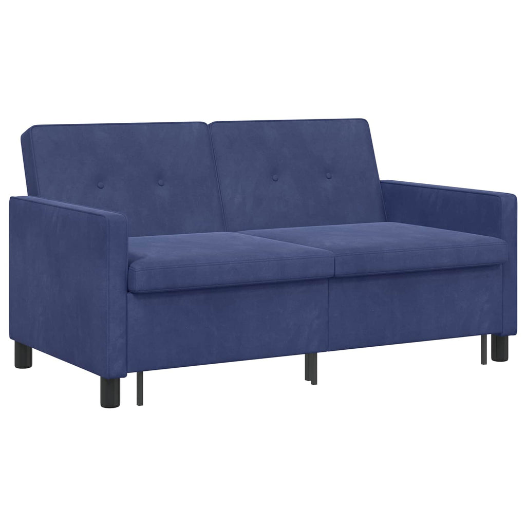 Schlafsofa Polizeiblau Stoff