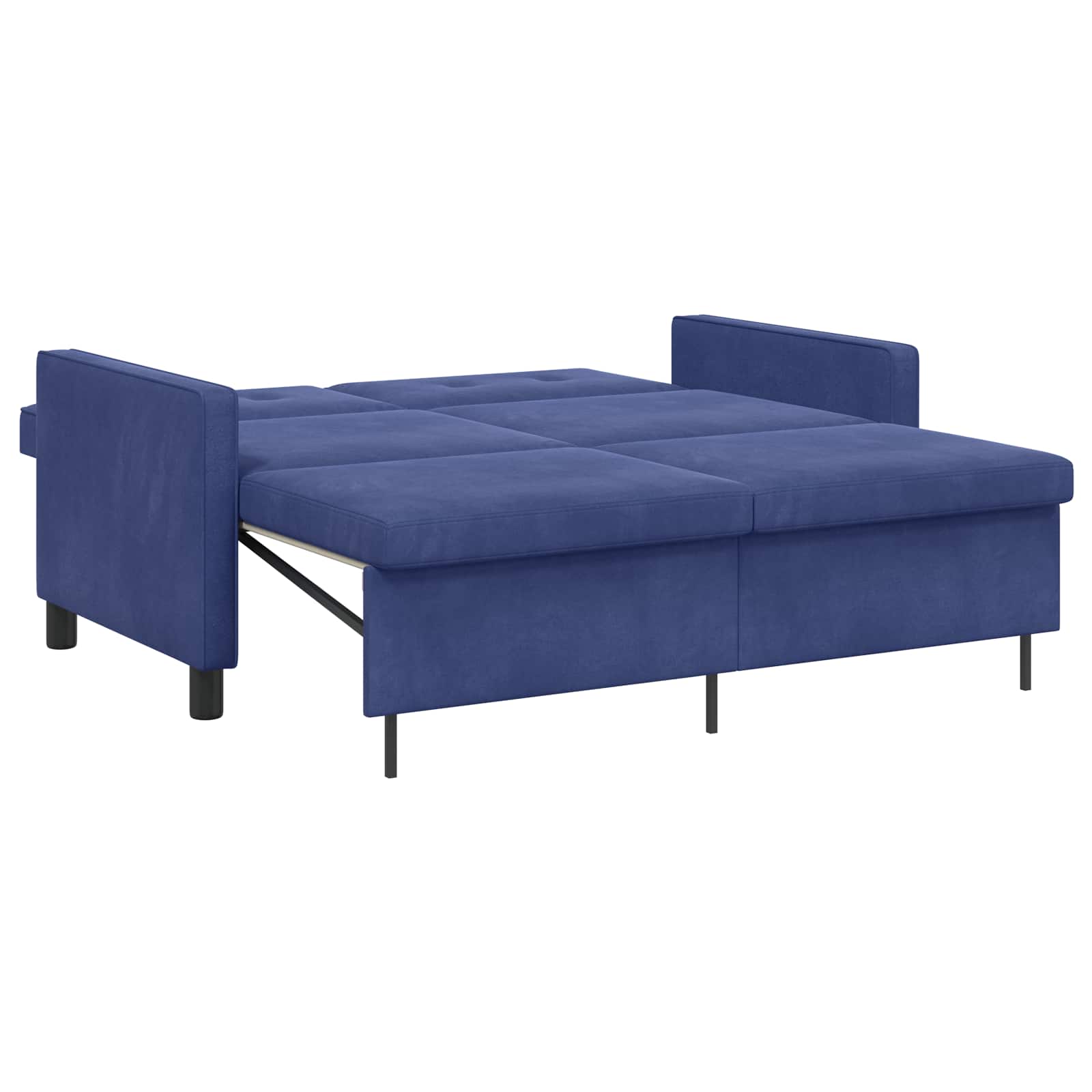 Schlafsofa Polizeiblau Stoff