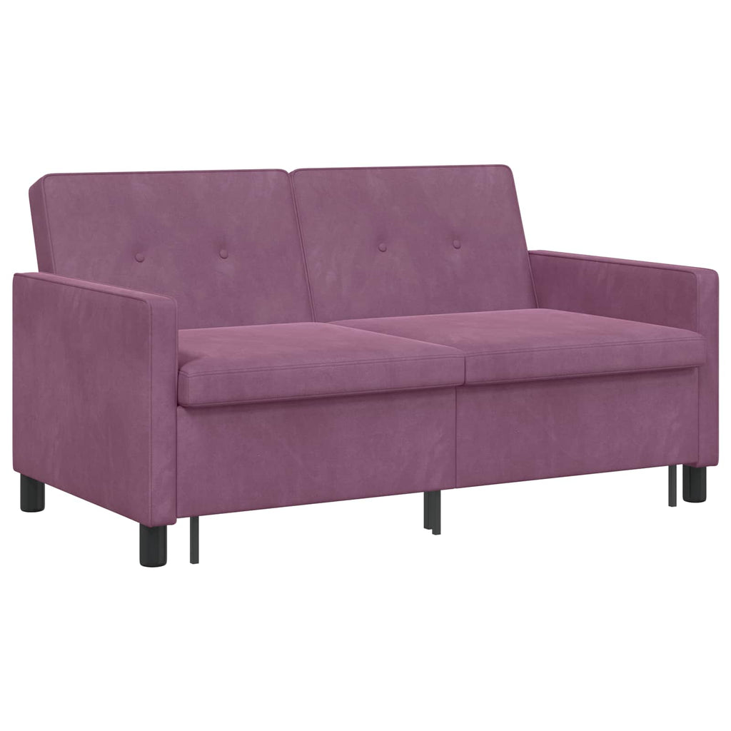 Schlafsofa Lila Stoff