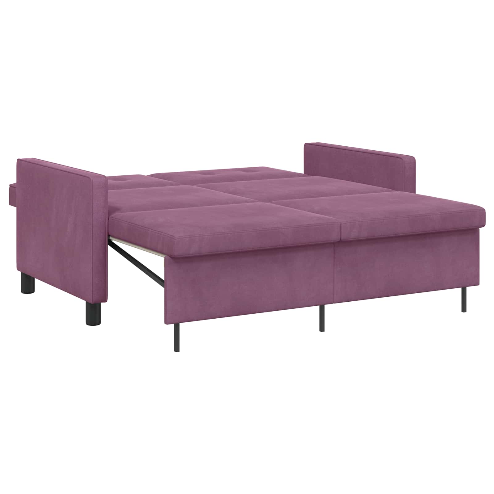 Schlafsofa Lila Stoff