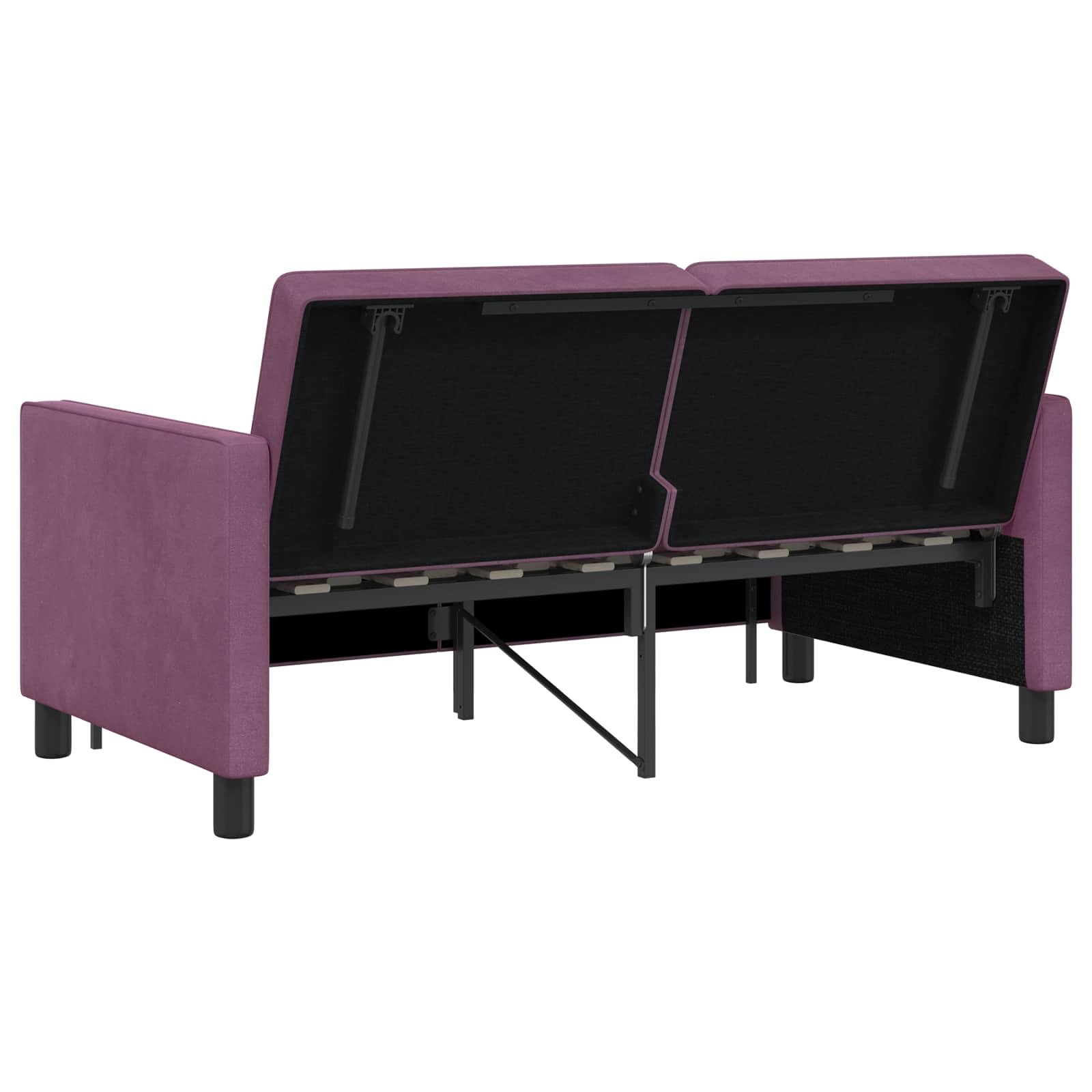 Schlafsofa Lila Stoff