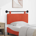 Hängendes Kopfteil Mit LED Licht Rot-Orange Cordstoff