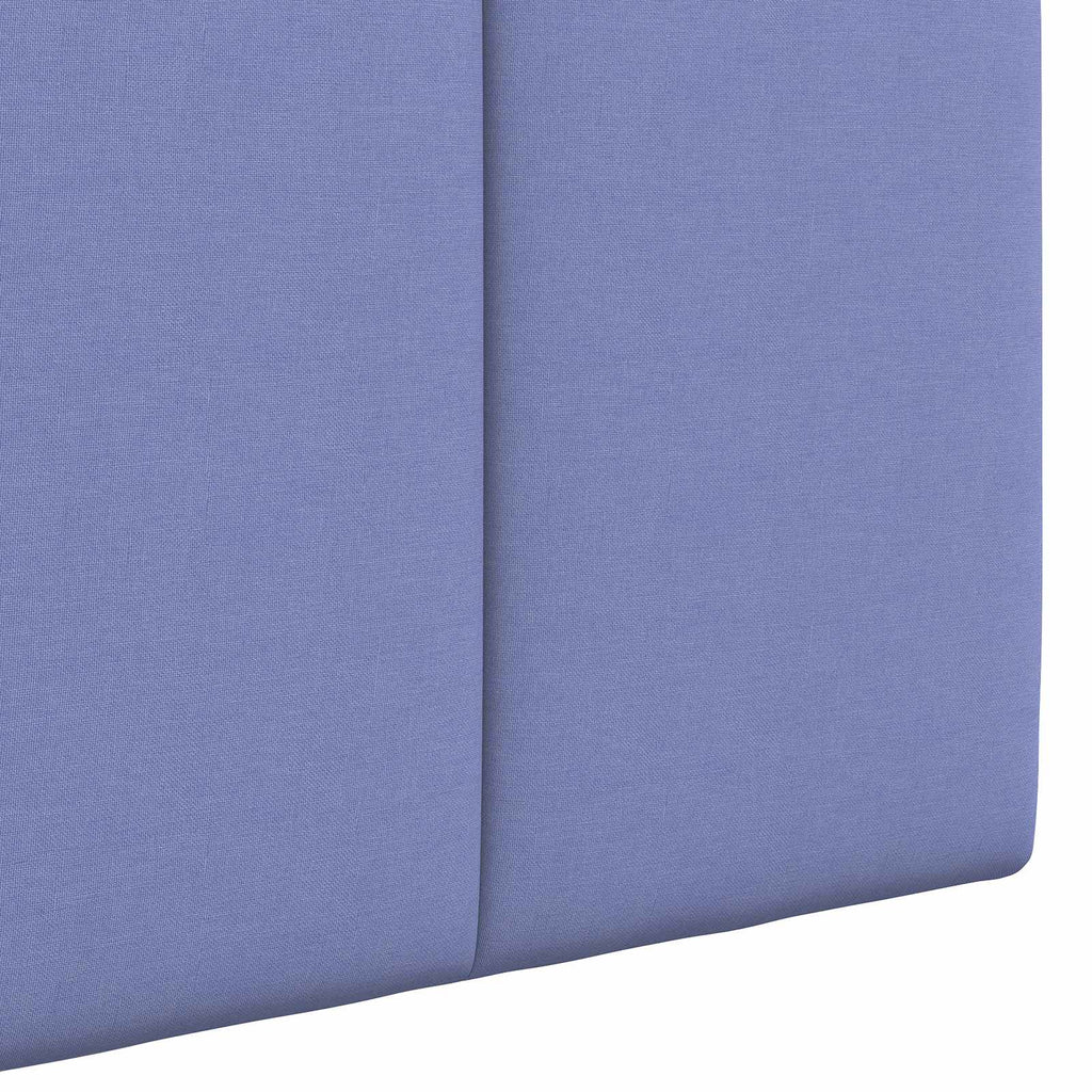 Hängendes Kopfteil Mit LED Licht Jeans blau Stoff