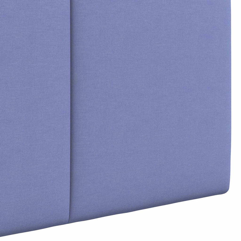 Hängendes Kopfteil Mit LED Licht Jeans blau Stoff