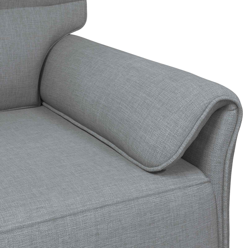 Sofa 100% Polyester, Metallrahmen, MDF, Sperrholz