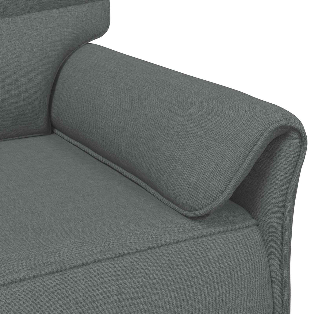 Sofa 100% Polyester, Metallrahmen, MDF, Sperrholz