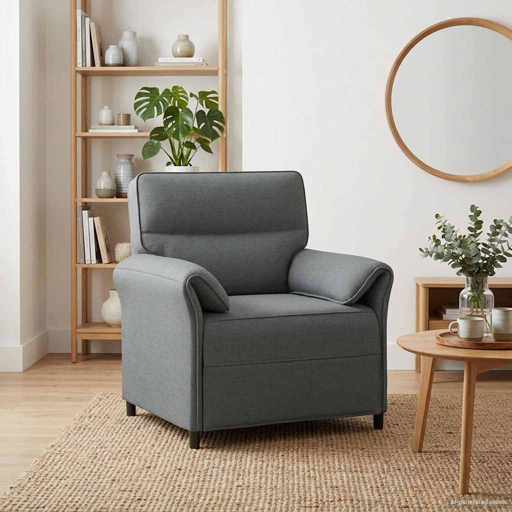 Sofa 100% Polyester, Metallrahmen, MDF, Sperrholz